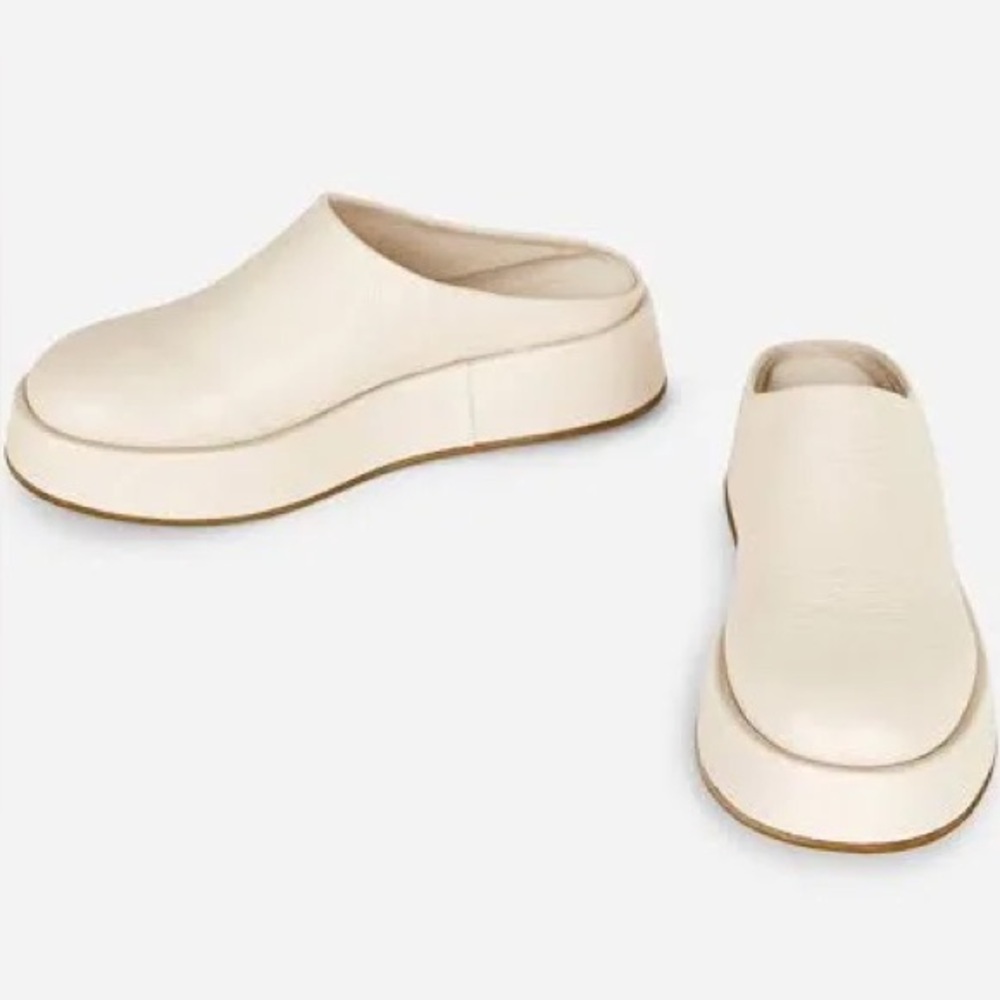 Intentionally Blank Risen Platform Mule Leather - image 3